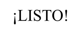 ¡LISTO! logo