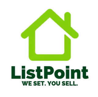LISTPOINT WE SET. YOU SELL. logo