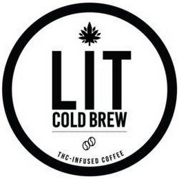 LIT COLD BREW THC-INFUSED COFFEE logo
