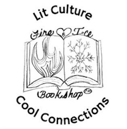 LIT CULTURE FIRE & ICE BOOKSHOP TM COOL CONNECTIONS logo