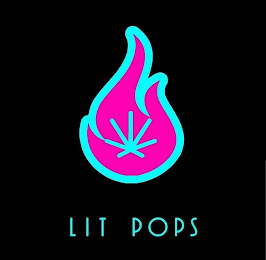 LIT POPS logo