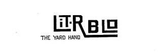 LIT-R BLO THE YARD HAND logo