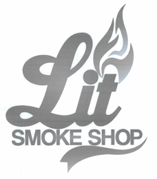 LIT SMOKE SHOP logo