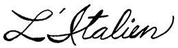 L'ITALIEN logo