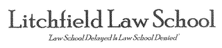 LITCHFIELD LAW SCHOOL logo