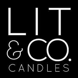 LIT&CO. CANDLES logo
