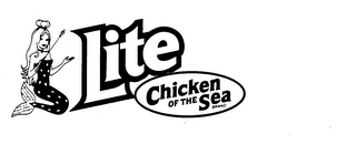LITE CHICKEN OF THE SEA BRAND logo