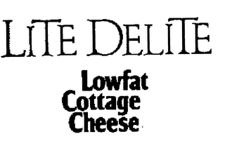 LITE DELITE LOWFAT COTTAGE CHEESE logo
