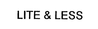 LITE & LESS logo