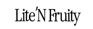 LITE 'N FRUITY logo