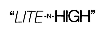 "LITE-N-HIGH" logo