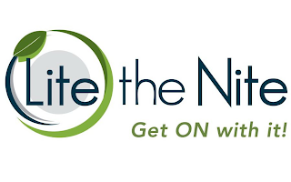LITE THE NITE GET ON WITH IT! logo