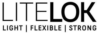 LITELOK LIGHT | FLEXIBLE | STRONG logo