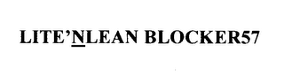 LITE'NLEAN BLOCKER57 logo