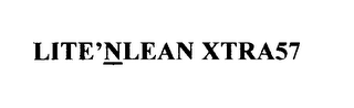 LITE'NLEAN XTRA57 logo