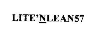 LITE'NLEAN57 logo
