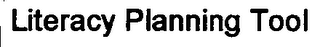 LITERACY PLANNING TOOL logo