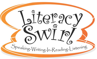 LITERACY SWIRL SPEAKING-WRITING-IN-READING-LISTENING logo