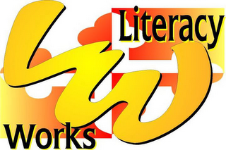 LITERACY, WORKS, L, W logo