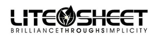 LITESHEET BRILLIANCE THROUGH SIMPLICITY logo