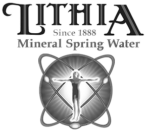 LITHIA SINCE 1888 MINERAL SPRING WATER logo