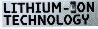 LITHIUM-ION TECHNOLOGY logo