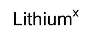 LITHIUM X logo