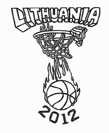 LITHUANIA 2012 logo