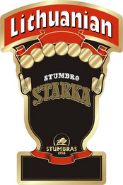 LITHUANIAN STUMBRO STARKA STUMBRAS 1906 logo
