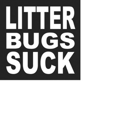 LITTER BUGS SUCK logo