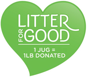 LITTER FOR GOOD | 1 JUG = 1LB DONATED logo