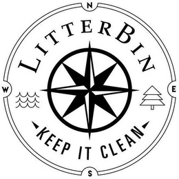 LITTERBIN KEEP IT CLEAN N E S W logo