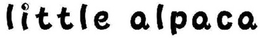 LITTLE ALPACA