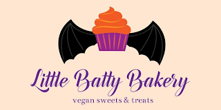 LITTLE BATTY BAKERY VEGAN SWEETS & TREATS logo