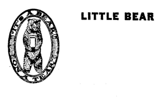LITTLE BEAR "IT'S A BEAR ON A TEAR" logo