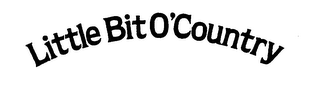 LITTLE BIT O'COUNTRY logo