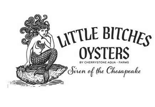 LITTLE BITCHES OYSTERS BY CHERRYSTONE AQUA - FARMS SIREN OF THE CHESAPEAKE logo