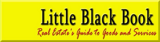 LITTLE BLACK BOOK REAL ESTATE'S GUIDE TO GOODS AND SERVICES logo
