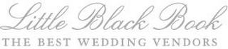 LITTLE BLACK BOOK THE BEST WEDDING VENDORS logo
