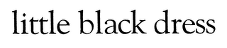 LITTLE BLACK DRESS logo