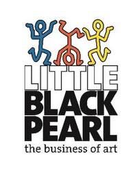 LITTLE BLACK PEARL THE BUSINESS OF ART logo