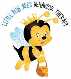 LITTLE BLUE BEES BEHAVIOR THERAPY logo