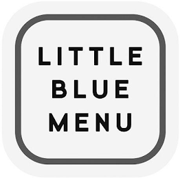 LITTLE BLUE MENU logo