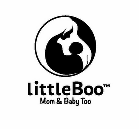 LITTLE BOO MOM AND BABY TOO logo
