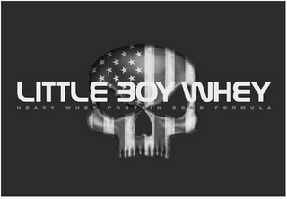 LITTLE BOY WHEY HEAVY WHEY PROTEIN BOMBFORMULA logo