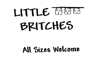 LITTLE BRITCHES ALL SIZES WELCOME logo