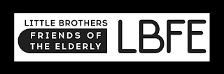 LITTLE BROTHERS FRIENDS OF THE ELDERLY LBFE logo