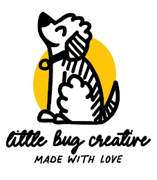 LITTLE BUG CREATIVE MADE WITH LOVE logo