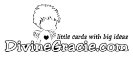 LITTLE CARDS WITH BIG IDEAS DIVINEGRACIE.COM logo