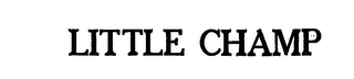 LITTLE CHAMP logo